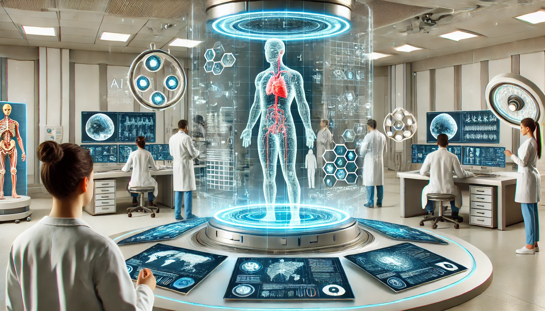 Enhancing Diagnostic Precision: The Role of AI and Digital Holography in Medical Imaging