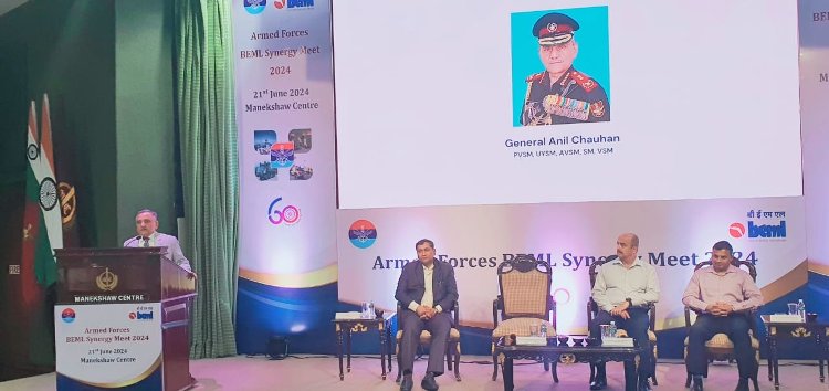 India's Defence Indigenisation Takes Center Stage at Armed Forces BEML Synergy Meet 2024