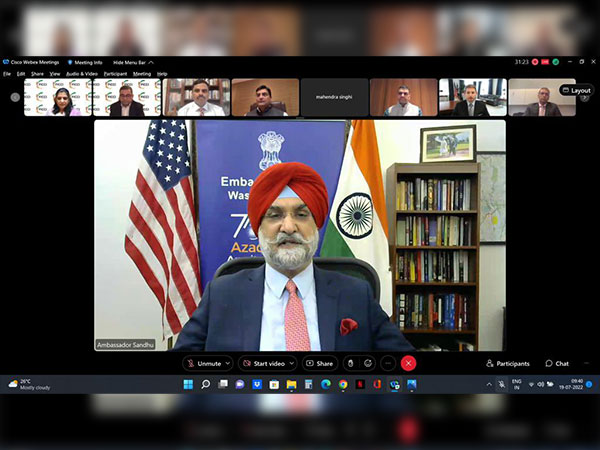 Green finance to become robust stand in India-US economic relations, says Ambassador Sandhu
