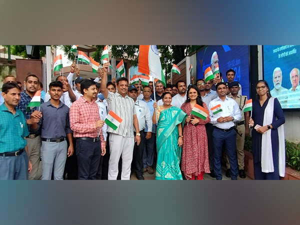 Gujarat Bhavan Celebrates 'Har Ghar Tiranga' Campaign