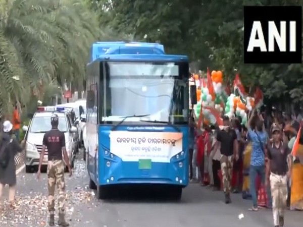 Indian Men's Hockey Team Celebrates Historic Back-to-Back Bronze Medals with Bhubaneswar Roadshow