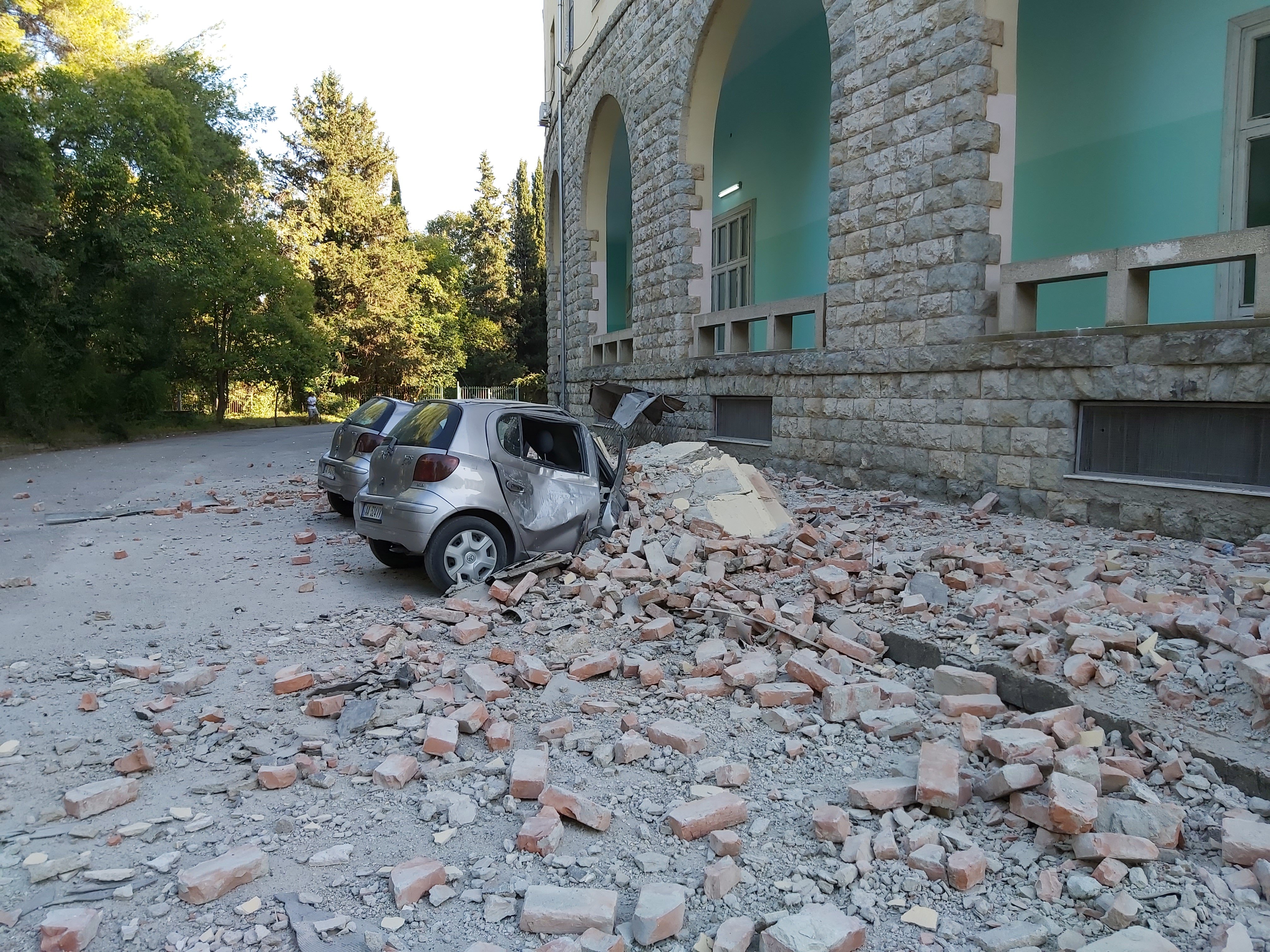Magnitude 5.6 earthquake strikes west of Albanian capital - USGS