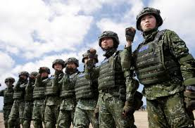 Taiwan holds anti-landing drill on frontline island with China