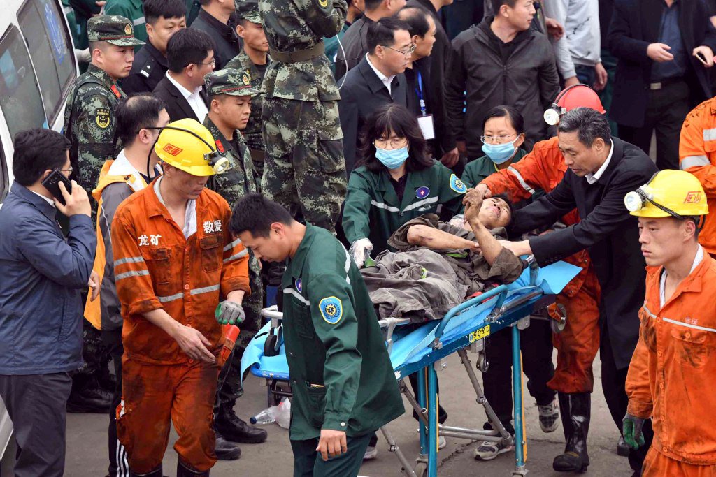 Dangerous conditions hampering rescue efforts amid coal mine accident in China