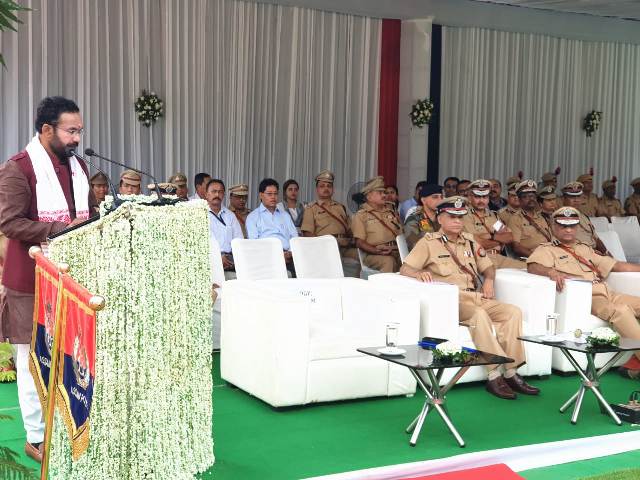 Entire country salutes police forces, G. Kishan Reddy says at Commemoration Day 