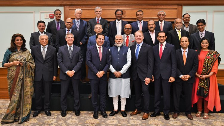 PM Modi appreciates USISPF members for reposing faith in Indian Economy