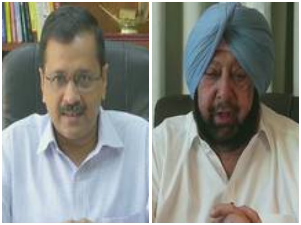  Kejriwal, Amarinder Singh in war of words on Twitter over farm bills passed by Punjab assembly   
