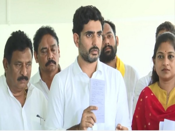 Andhra police books Nara Lokesh, other TDP leaders for attacking police reserve inspector at Mangalgiri