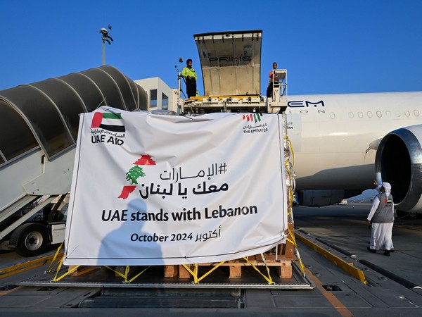 UAE Boosts Lebanon Support: Twelfth Relief Plane Dispatched