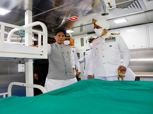 INS Visakhapatnam commissioned into Indian Navy in presence of Rajnath Singh