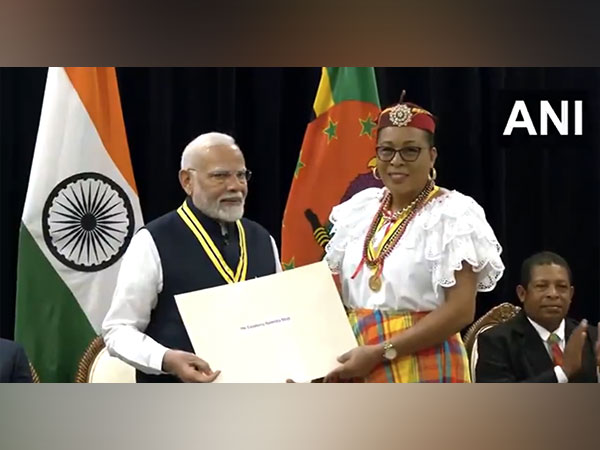 Dominica Bestows Highest National Honour on PM Narendra Modi