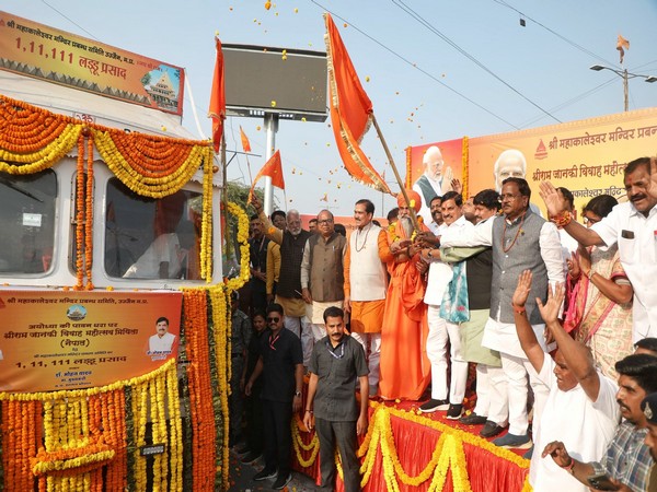 Madhya Pradesh's Sweet Tribute: 'Laddu Rath' Heads to Ayodhya for Shri Ram Vivah Utsav