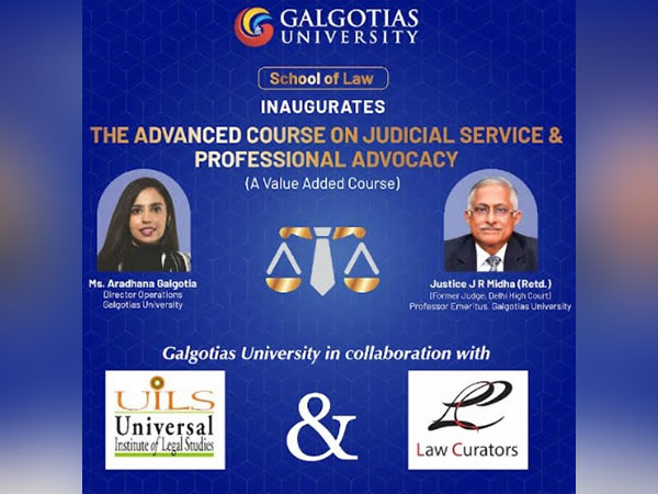 Galgotias University launches India's first judicial training programme under the mentorship of Justice Midha, former Judge, Delhi High Court
