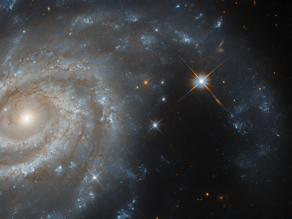 Hubble telescope examines spiral galaxy IC 438: Check out this breathtaking image