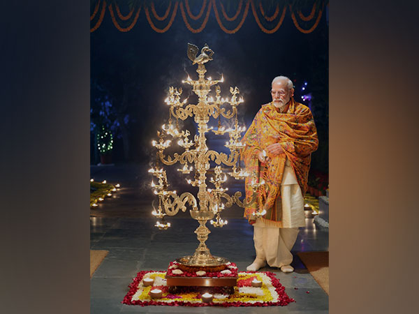 PM Modi lights 'Ram Jyoti' after 'Pran Pratishtha' ceremony of Ram Temple