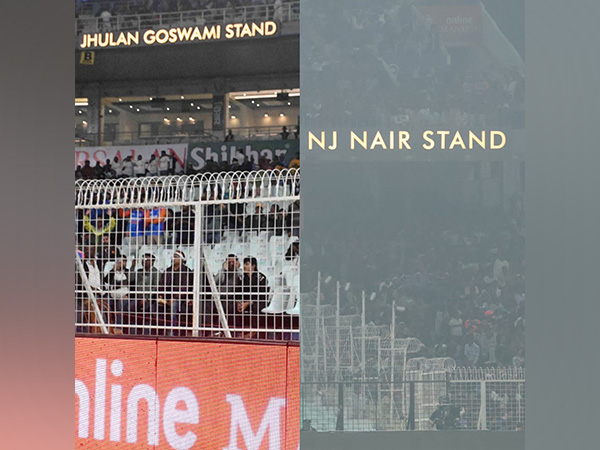 Eden Gardens Honors Heroes: Stands Unveiled for Col N.J. Nair and Jhulan Goswami