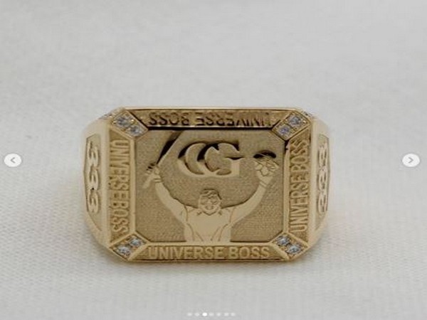 Chris Gayle now has a 'special ring' made after him!