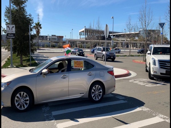 NRIs of San Francisco Bay Area show support to India's farm laws via car rally