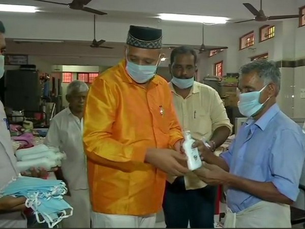 COVID-19: TN Muslim League distributes hand sanitisers, face masks to elderly