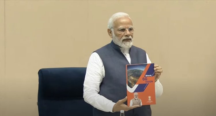 PM Modi unveils Bharat 6G Vision Document and launches 6G R&D Test Bed