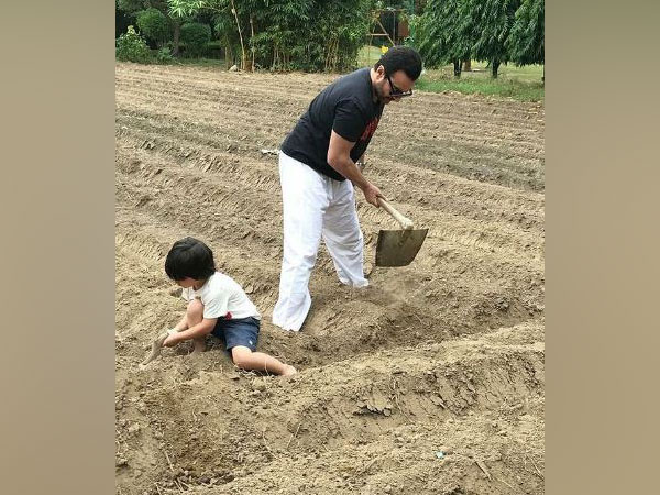 Kareena Kapoor shares picture of her 'favourite boys' planting trees on World Earth Day