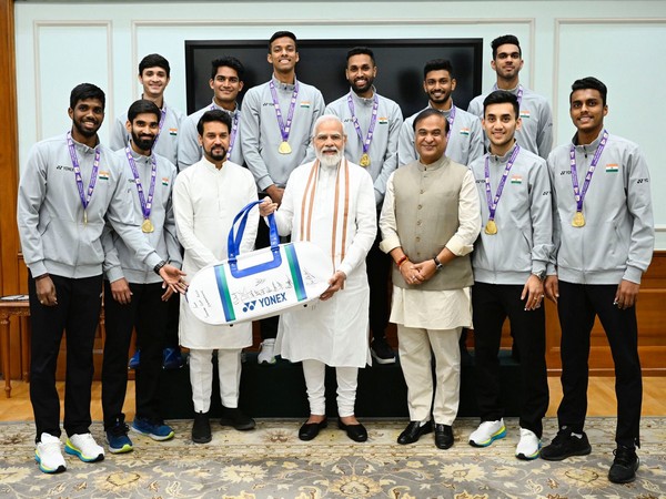 Your victories are inspiring generations in sports: PM Modi to Thomas Cup team