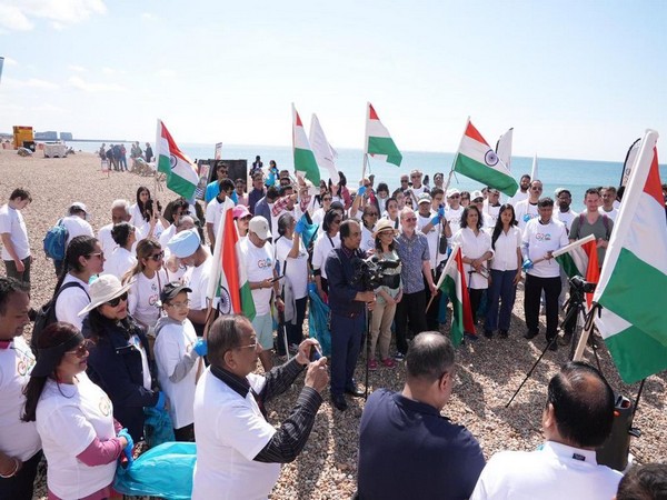 High Commission in UK organises beach clean-up as part of India's G20 Presidency