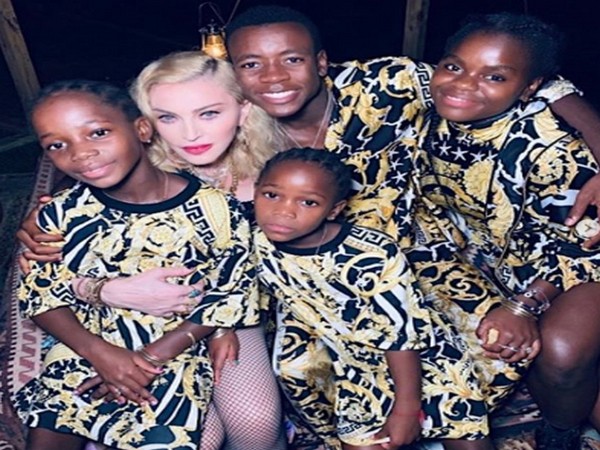 Madonna posts adorable pics with her six children, wishes self 'Happy Father's Day'