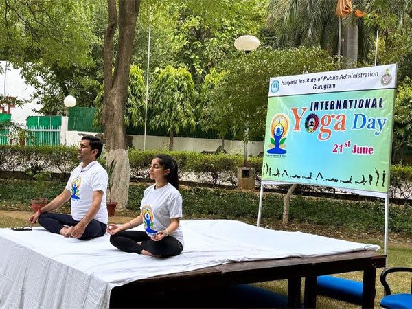 Stress free the Yoga Way: IPS, IAS and HCS officers celebrating International Yoga Day