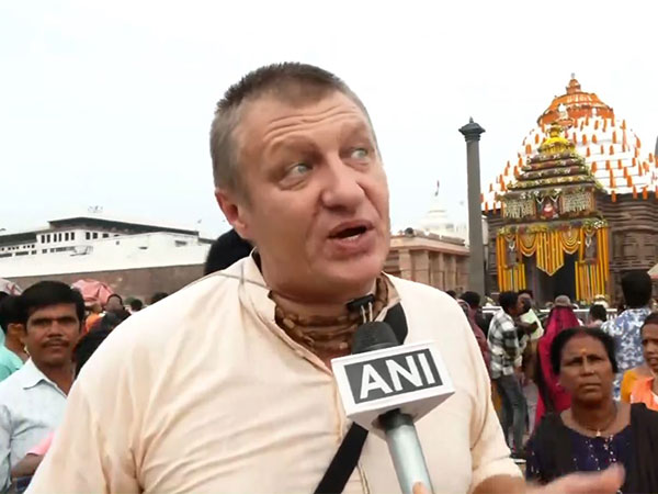 "I came here to join 'snana yatra', Lord Jagannath unites people," Russian devotee in Odisha on Deva Snana Purnima
