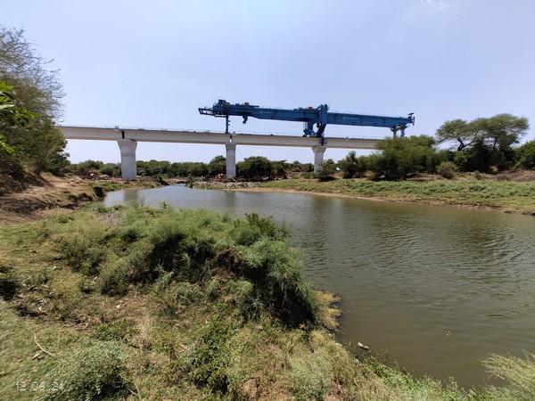 Bridge on Dhadhar River for Mumbai-Ahmedabad bullet train project completed