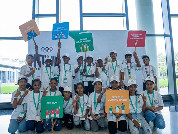 Reliance Foundation celebrates Olympic Day with 900 children through "Let's Move India" in Mumbai