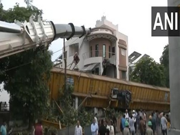 Crane Mishap During Metro Construction in Surat: No Casualties Reported