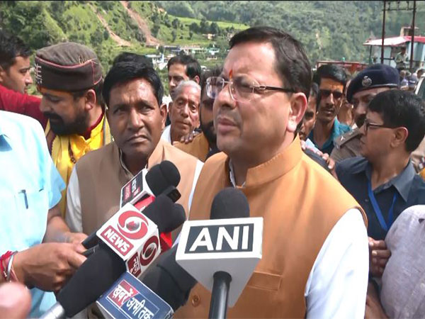 CM Dhami Oversees Relief Efforts in Tehri Amidst Heavy Rain Disaster