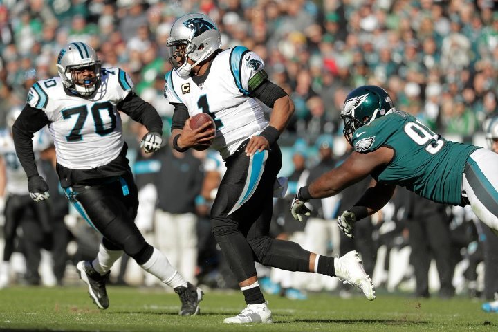 Panthers complete historic comeback to defeat Eagles 21-17
