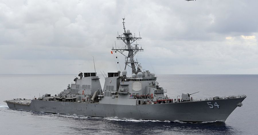 UPDATE 1-Taiwan closely monitored two U.S. warships' path through the Taiwan Strait