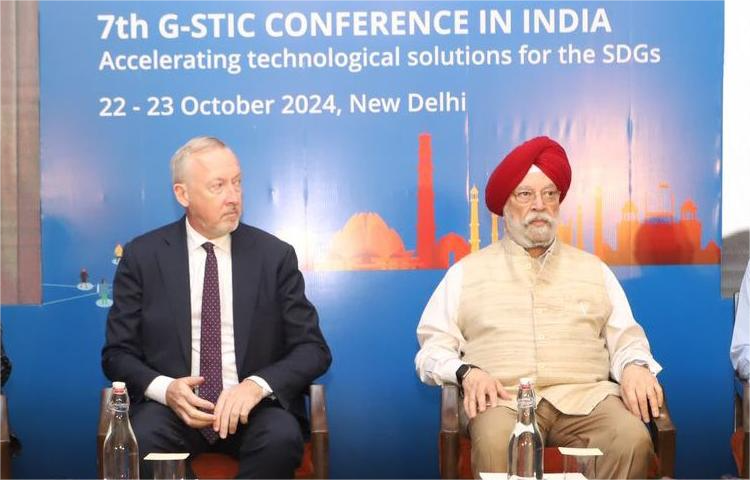 7th G-STIC Delhi Conference: Hardeep Singh Puri Emphasizing India’s Sustainable Energy Transition