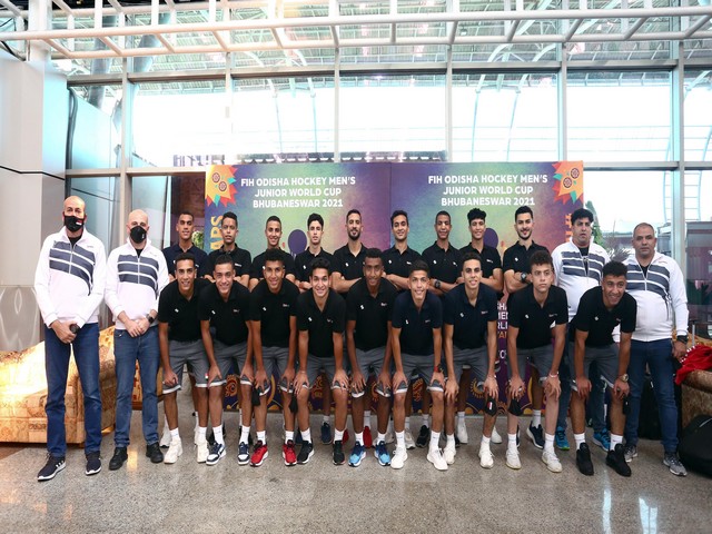 Egypt hockey team arrives in Bhubaneswar for Junior World Cup