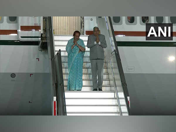 VP Dhankhar reaches Delhi after representing India in FIFA World Cup Qatar 2022