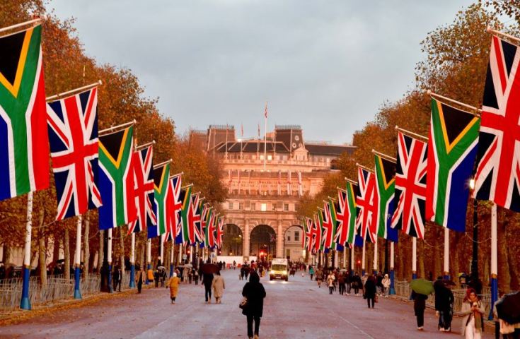 UK rolles out red carpet to host South Africa for State Visit 