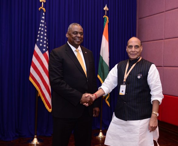 Rajnath Singh emphasises need for India-US to work together for capability building in critical domains 