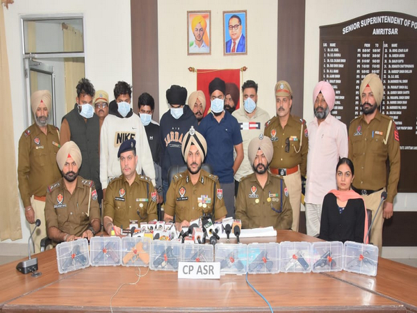 Amritsar Police Uncover International Weapon Smuggling Ring