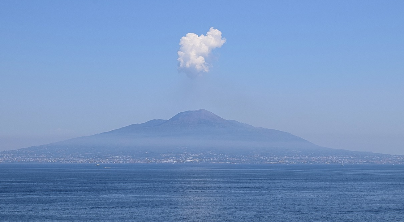 Mount Vesuvius blast turned ancient victim's brain to glass