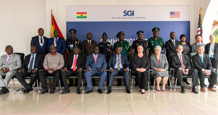 US and Ghana inaugurate National Border Fusion Center and attend SGI meeting