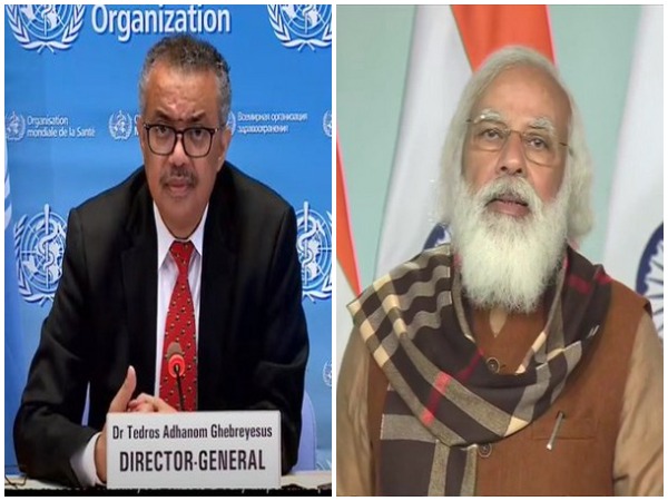 WHO chief lauds India, PM Modi for support to global COVID-19 response