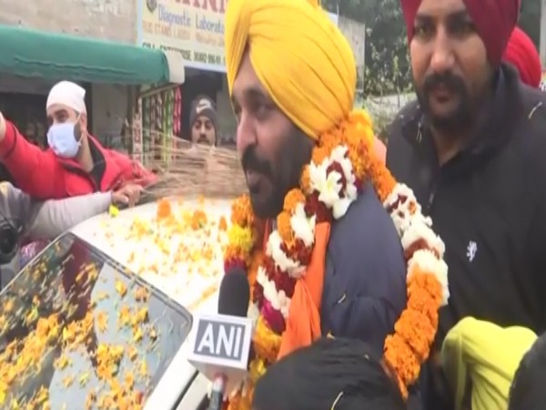 AAP CM candidate Bhagwant Singh Mann challenges Punjab CM Channi to contest from Dhuri 