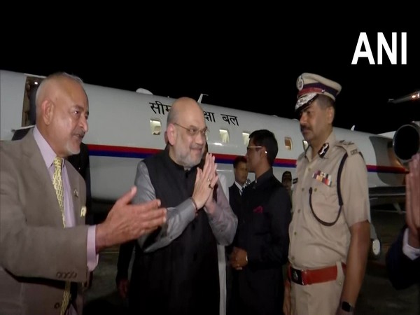 Amit Shah arrives in Port Blair to participate in Subhas Chandra Bose jayanti