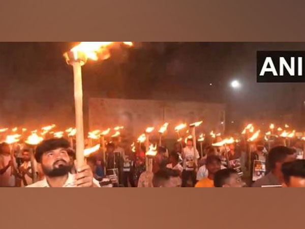 Karnataka Youth Congress stages protest in Bengaluru against alleged attack on Bharat Jodo Nyay Yatra