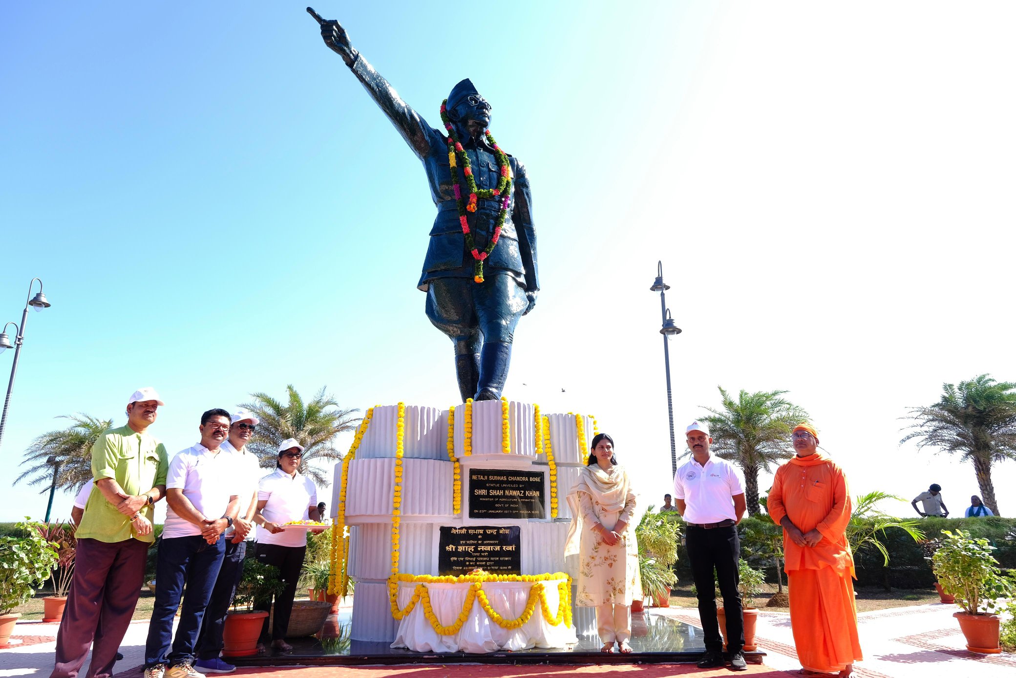 Raksha Nikhil Khadse Leads Commemorative Event Celebrating Netaji’s Legacy and India’s Freedom Struggle