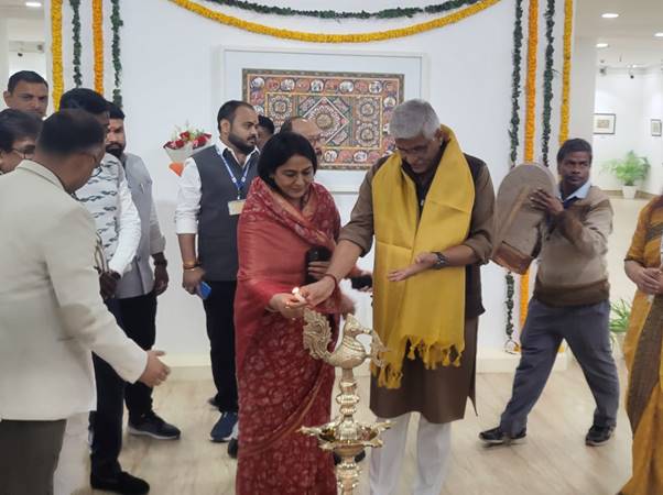 Shekhawat Inaugurates 'Bhagwat' Exhibition at Allahabad Museum, Enhancing Maha Kumbh 2025 Celebrations